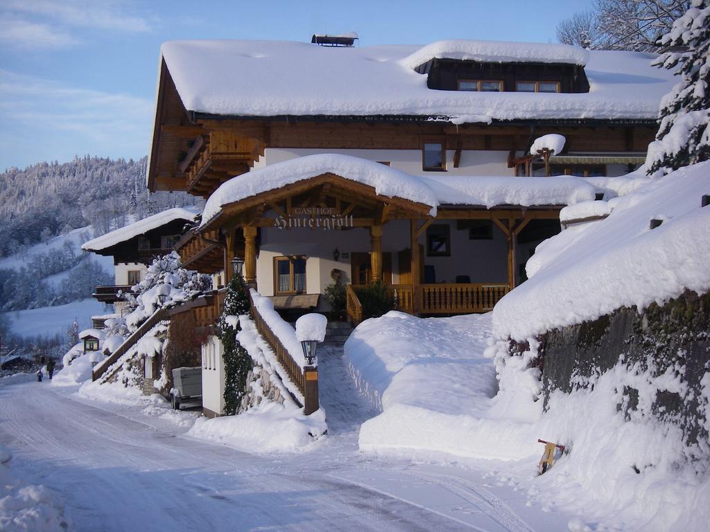 Berggasthof Hintergfoell Unken Extérieur photo